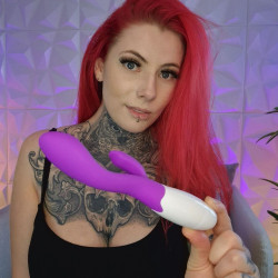 Silikon Vibrator mit Rabbit